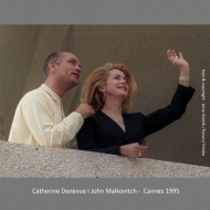 Catherine Denevue and John Malkovitch -Cannes 1995